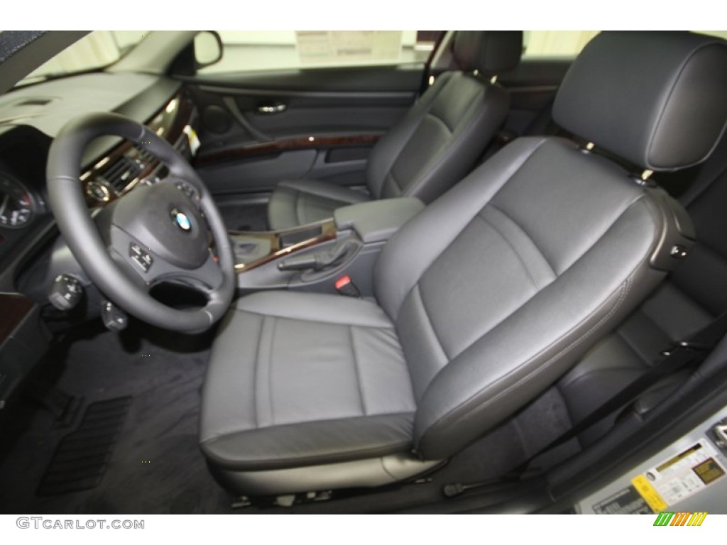 Black Interior 2013 BMW 3 Series 328i Coupe Photo #70633909