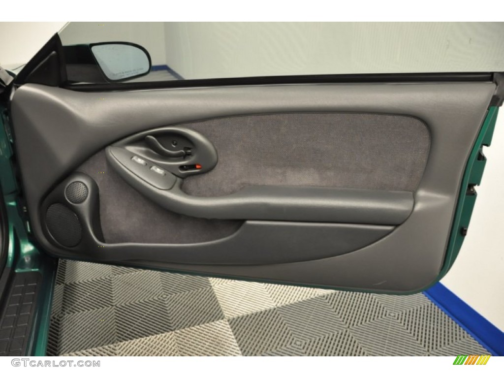 1999 Pontiac Firebird Convertible Dark Pewter Door Panel Photo #70633912