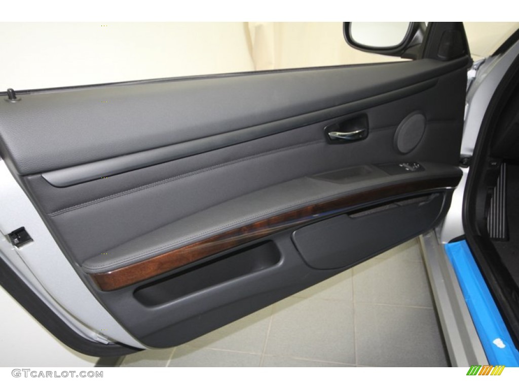 2013 BMW 3 Series 328i Coupe Black Door Panel Photo #70633998