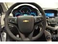 Jet Black/Medium Titanium Steering Wheel Photo for 2013 Chevrolet Cruze #70634236