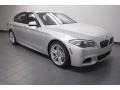 Titanium Silver Metallic 2013 BMW 5 Series 535i Sedan Exterior