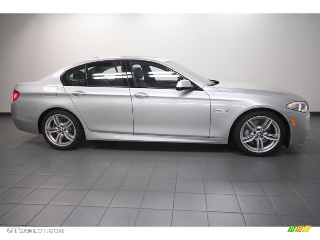 Titanium Silver Metallic 2013 BMW 5 Series 535i Sedan Exterior Photo #70634344