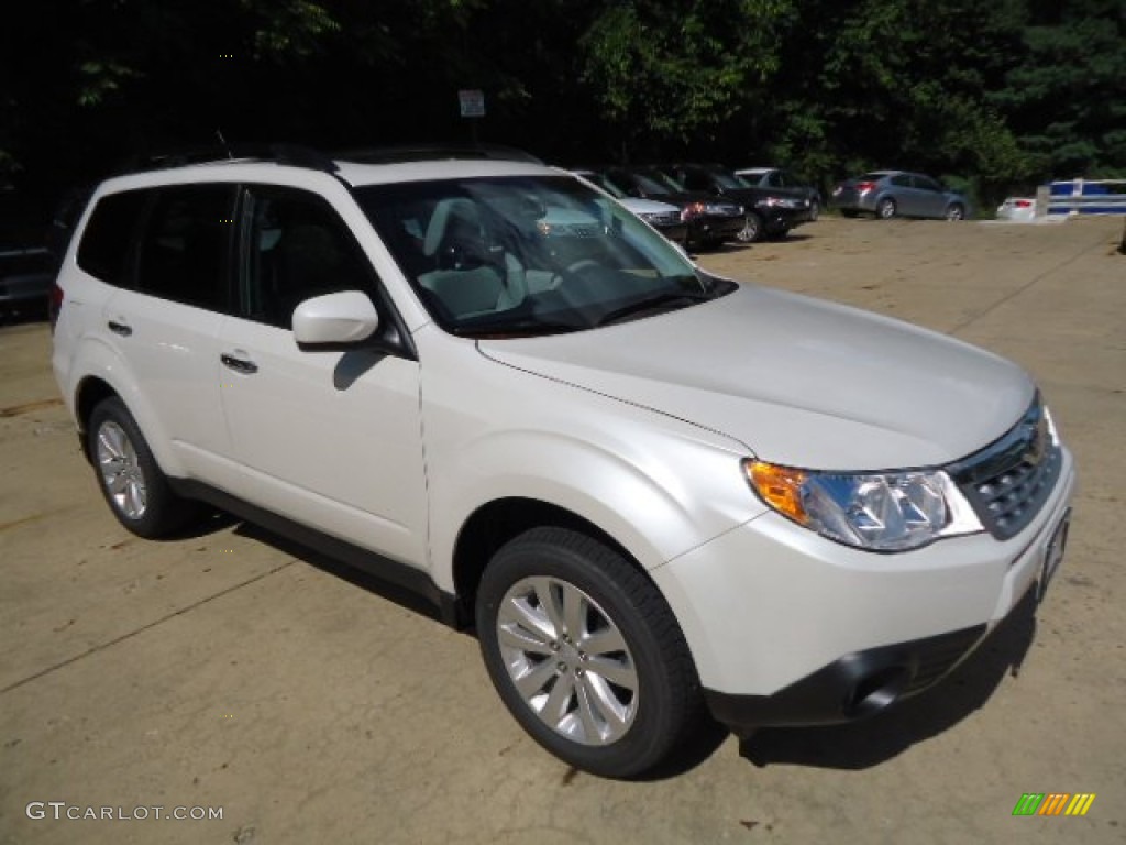 Satin White Pearl 2013 Subaru Forester 2.5 X Limited Exterior Photo #70634590