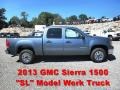 Stealth Gray Metallic 2013 GMC Sierra 1500 SL Crew Cab