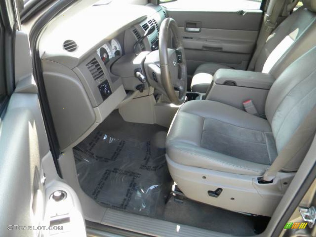 Khaki Two-Tone Interior 2007 Dodge Durango Limited Photo #70636819