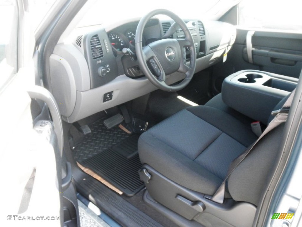 2013 Sierra 1500 SL Crew Cab - Stealth Gray Metallic / Ebony photo #5