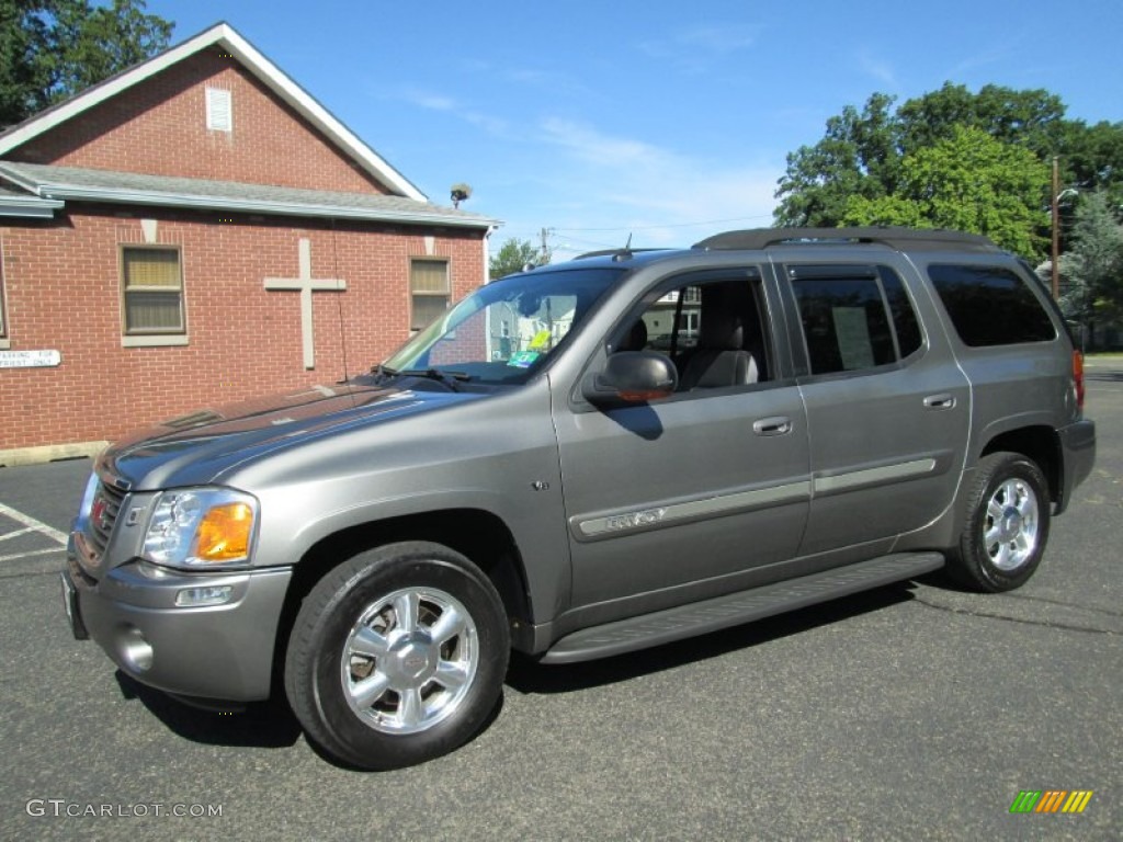 2005 Envoy XL SLT 4x4 - Steel Grey Metallic / Ebony photo #1