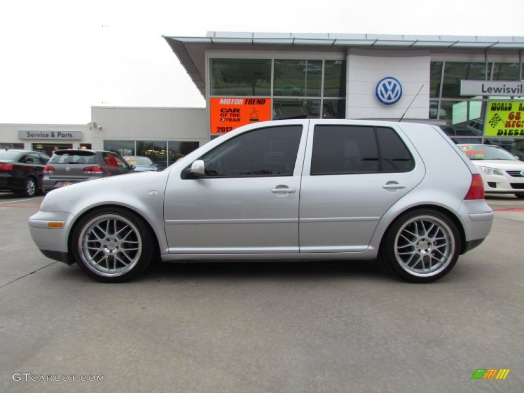 2003 Golf GLS 4 Door - Reflex Silver / Black photo #2