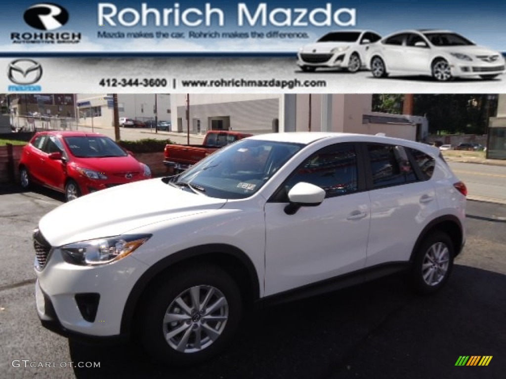 Crystal White Pearl Mica Mazda CX-5