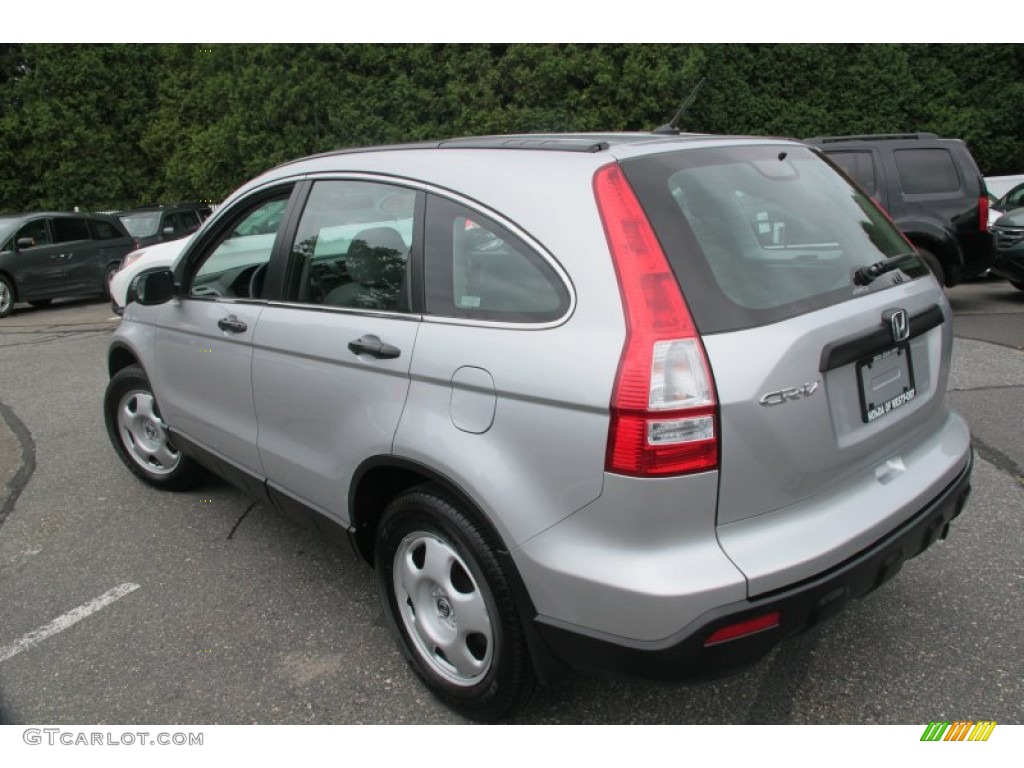 2009 CR-V LX 4WD - Alabaster Silver Metallic / Ivory photo #10