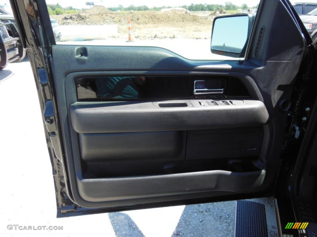 2010 F150 Harley-Davidson SuperCrew 4x4 - Tuxedo Black / Harley Davidson Lava Red/Black photo #14