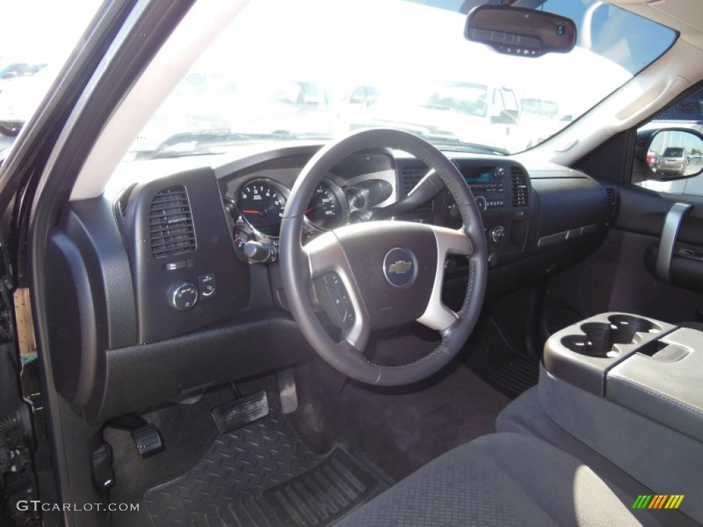 2008 Silverado 1500 LT Extended Cab - Black / Ebony photo #12