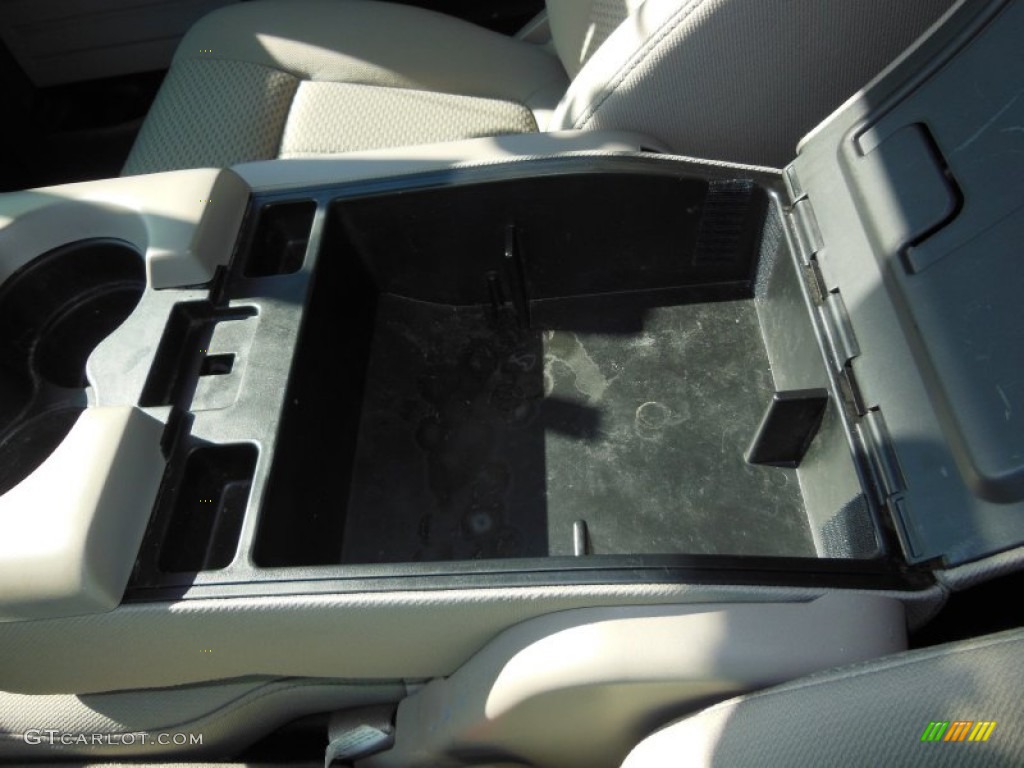 2010 F150 XLT SuperCrew 4x4 - Ingot Silver Metallic / Medium Stone photo #22