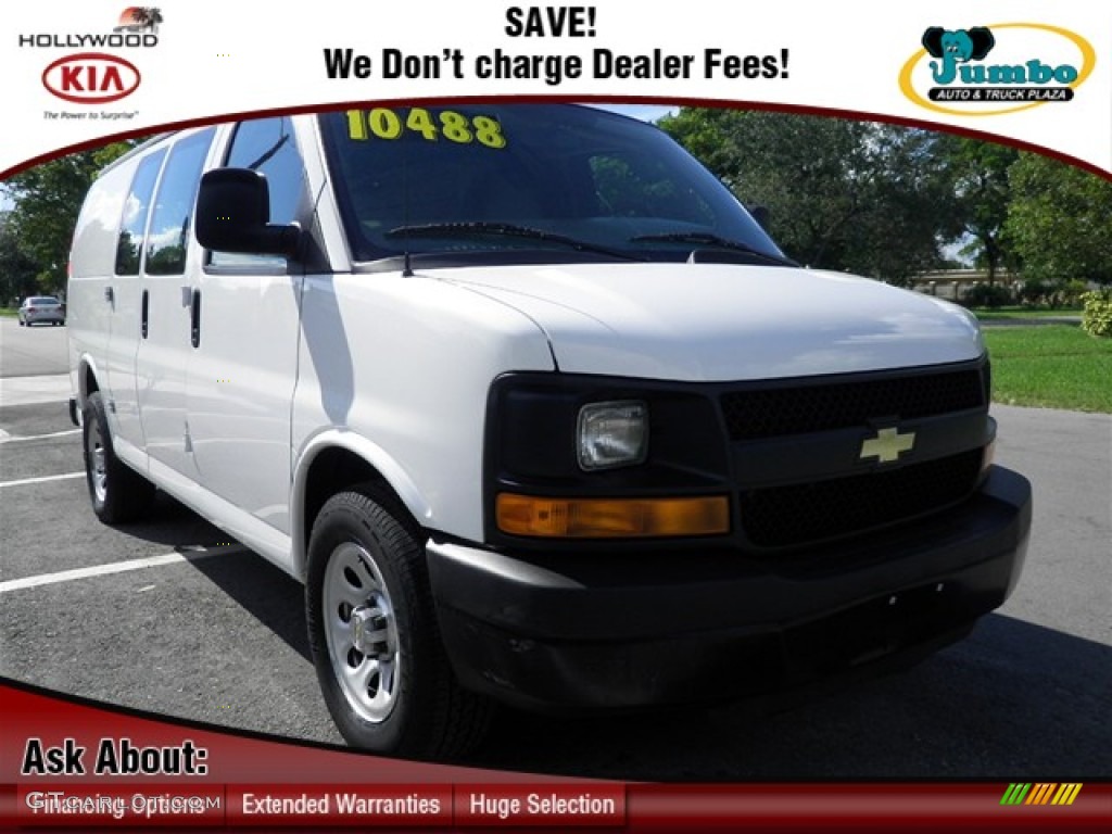 Summit White Chevrolet Express