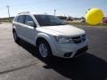 2013 Pearl White Tri Coat Dodge Journey SXT  photo #3