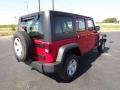 2012 Flame Red Jeep Wrangler Unlimited Sport 4x4 Right Hand Drive  photo #5