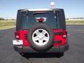 2012 Flame Red Jeep Wrangler Unlimited Sport 4x4 Right Hand Drive  photo #6