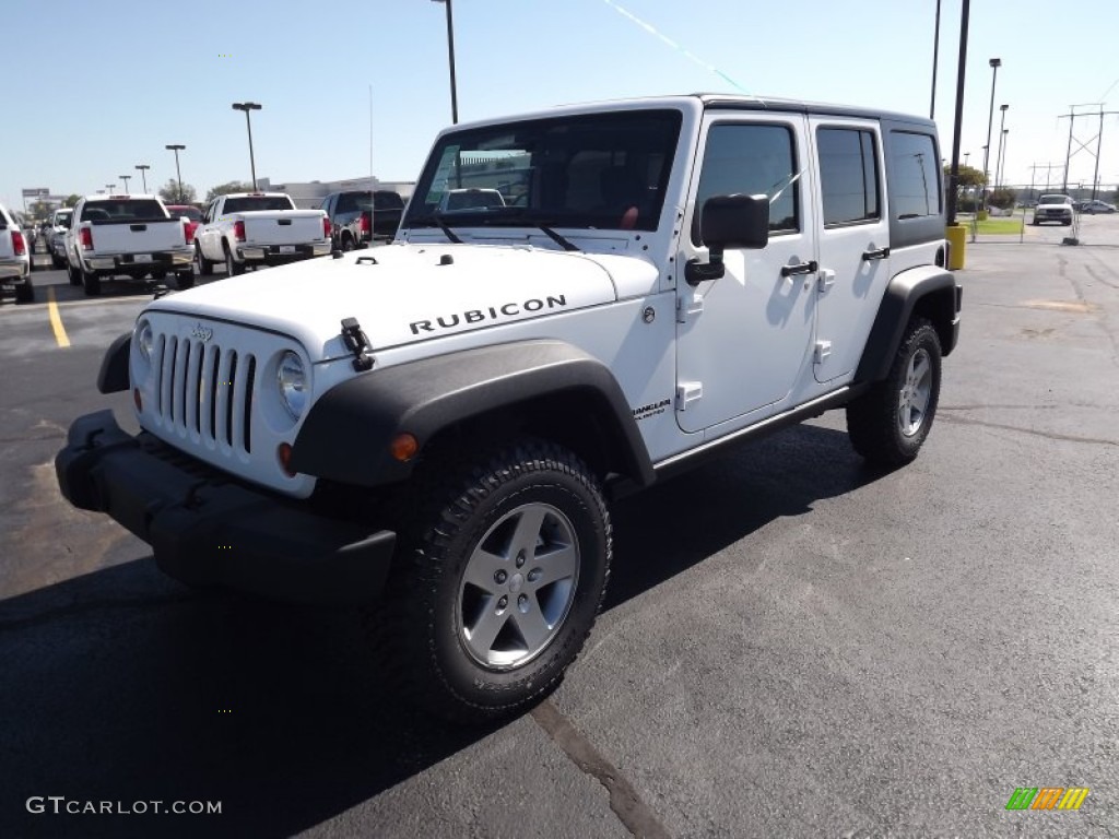 Bright White Jeep Wrangler Unlimited