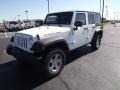 Bright White 2012 Jeep Wrangler Unlimited Rubicon 4x4