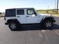 2012 Bright White Jeep Wrangler Unlimited Rubicon 4x4  photo #4