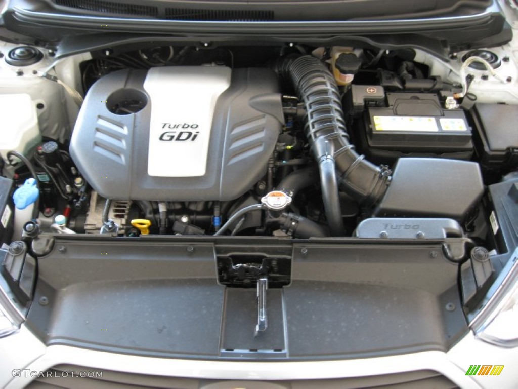 2013 Hyundai Veloster Turbo 1.6 Liter Turbocharged DOHC 16Valve Dual