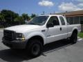 2003 Oxford White Ford F250 Super Duty XL SuperCab 4x4  photo #5