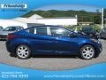 2013 Atlantic Blue Hyundai Elantra Limited  photo #6