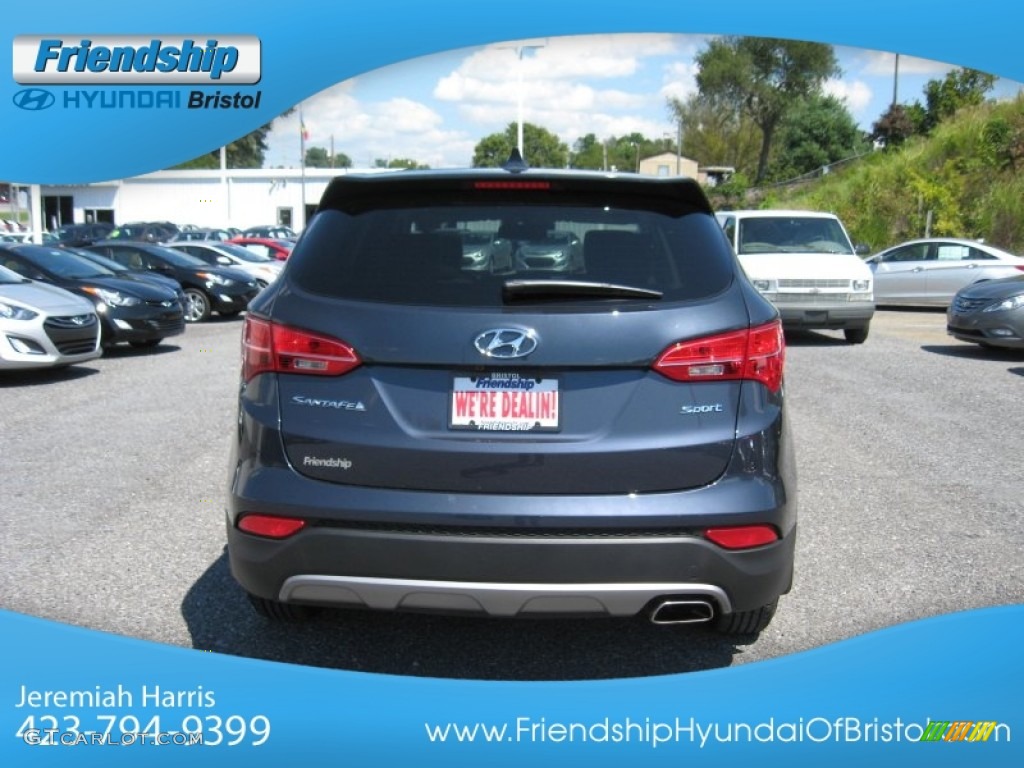 2013 Santa Fe Sport - Marlin Blue / Gray photo #8