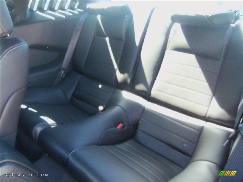 2013 Mustang V6 Premium Coupe - Grabber Blue / Charcoal Black photo #15