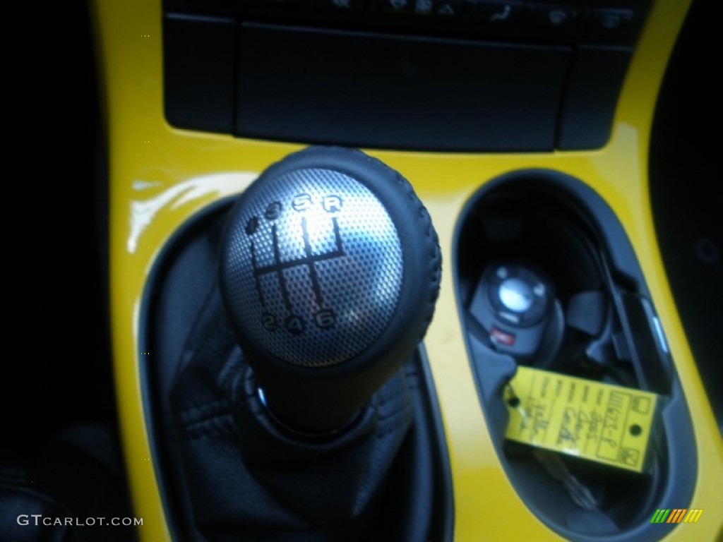 2005 Corvette Coupe - Millenium Yellow / Ebony photo #6