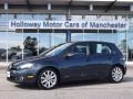 2011 Blue Graphite Metallic Volkswagen Golf 4 Door TDI  photo #1