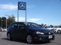 2011 Blue Graphite Metallic Volkswagen Golf 4 Door TDI  photo #3