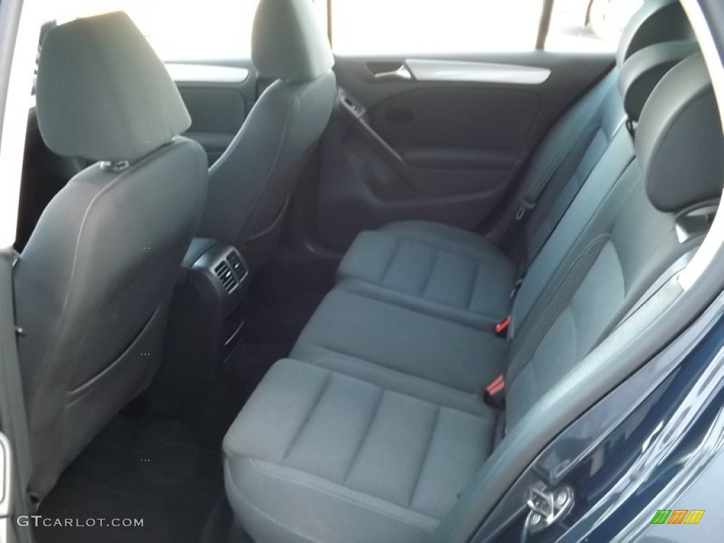 2011 Golf 4 Door TDI - Blue Graphite Metallic / Titan Black photo #6