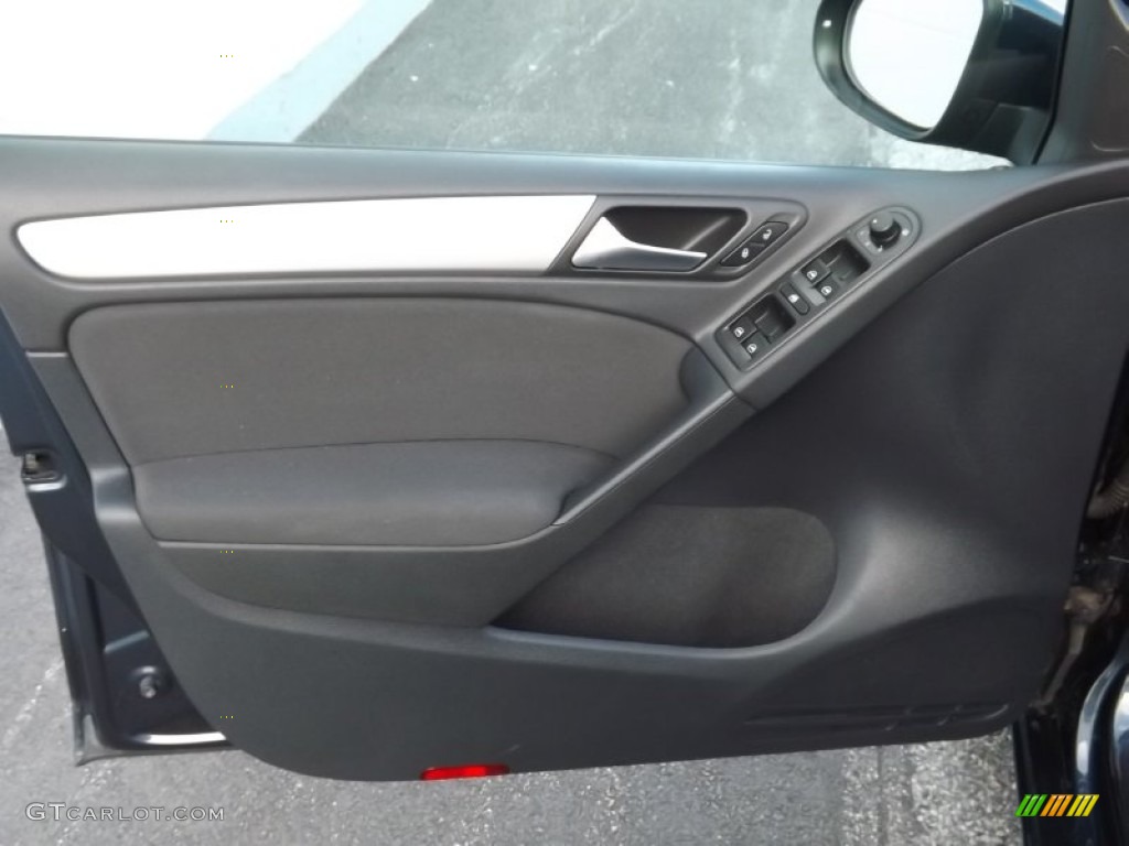 2011 Golf 4 Door TDI - Blue Graphite Metallic / Titan Black photo #8