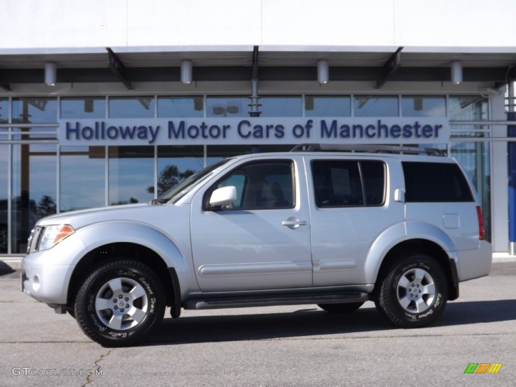 2007 Pathfinder SE 4x4 - Silver Lightning / Graphite photo #1