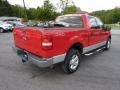 2004 Bright Red Ford F150 XLT SuperCrew 4x4  photo #7