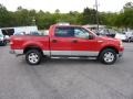 2004 Bright Red Ford F150 XLT SuperCrew 4x4  photo #8