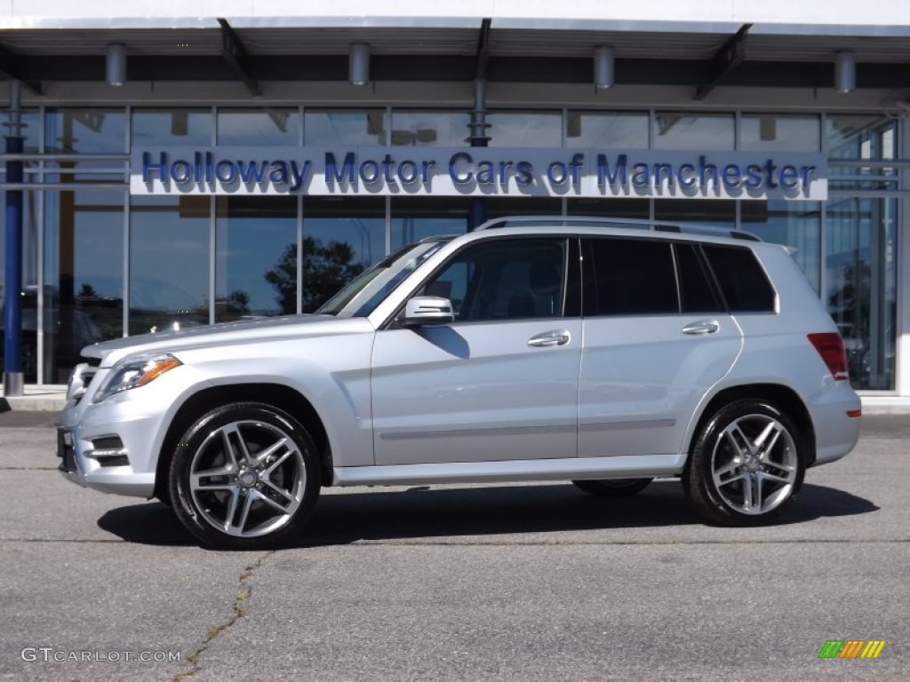 2013 GLK 350 4Matic - Iridium Silver Metallic / Black photo #1