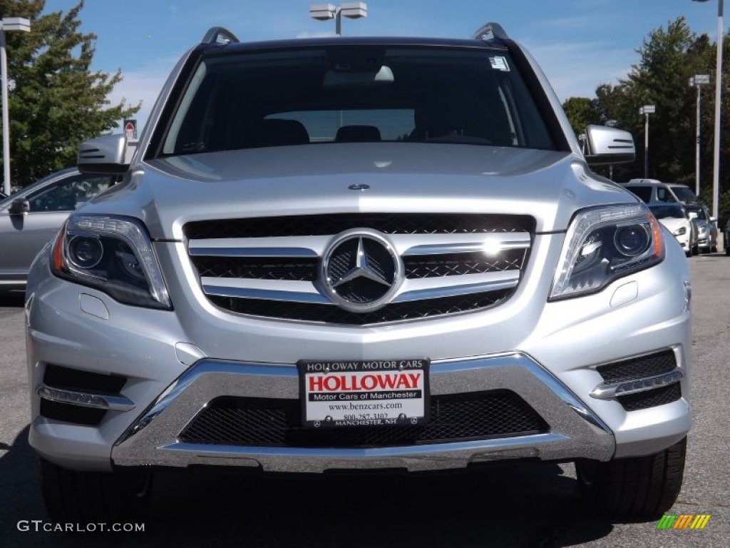 2013 GLK 350 4Matic - Iridium Silver Metallic / Black photo #2