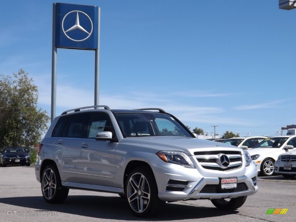 2013 GLK 350 4Matic - Iridium Silver Metallic / Black photo #3