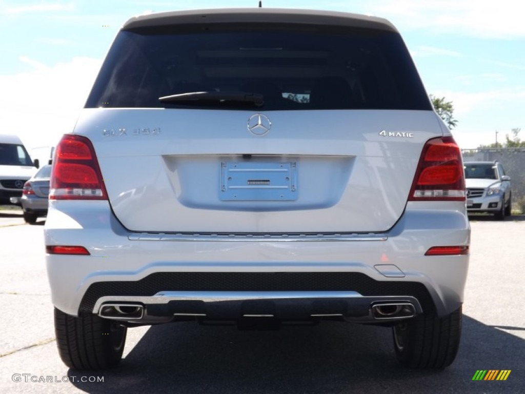 2013 GLK 350 4Matic - Iridium Silver Metallic / Black photo #4