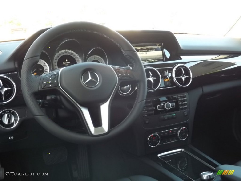 2013 GLK 350 4Matic - Iridium Silver Metallic / Black photo #7
