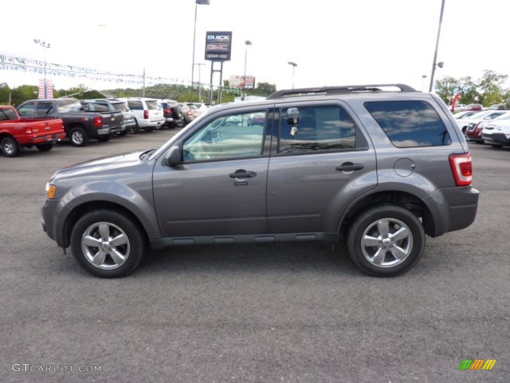 2009 Escape XLT V6 4WD - Sterling Grey Metallic / Stone photo #4