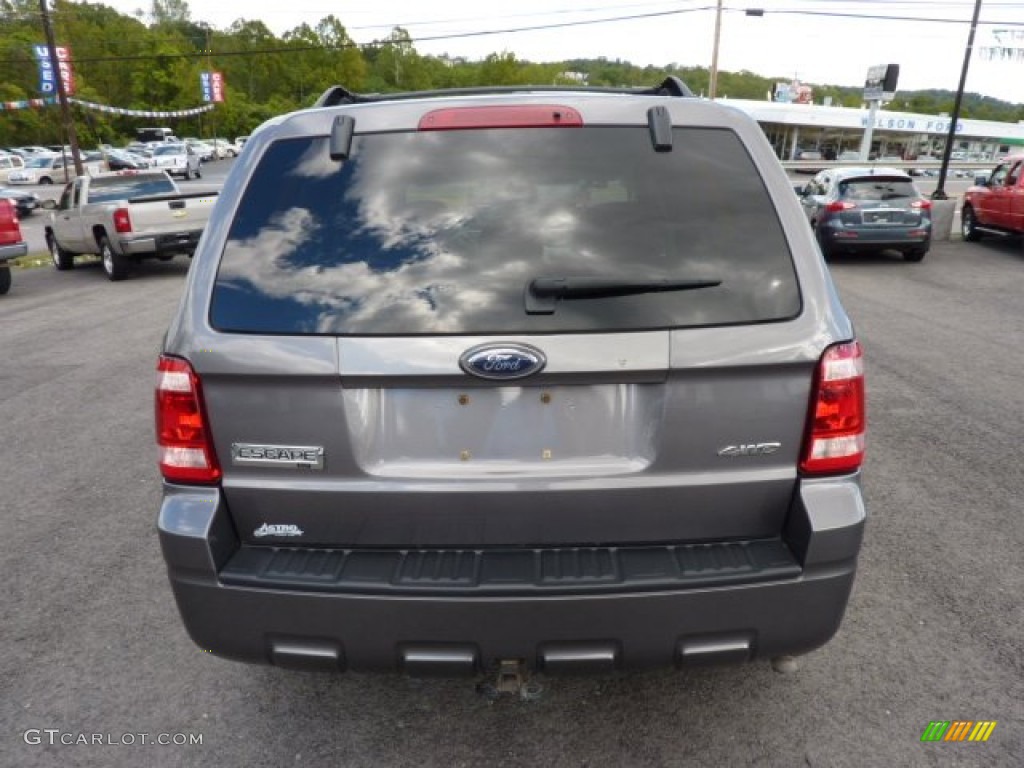 2009 Escape XLT V6 4WD - Sterling Grey Metallic / Stone photo #6