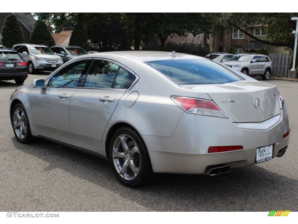 2009 TL 3.7 SH-AWD - Palladium Metallic / Ebony photo #5