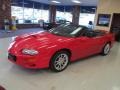 2002 Bright Rally Red Chevrolet Camaro Z28 SS 35th Anniversary Edition Convertible  photo #6