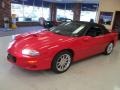 2002 Bright Rally Red Chevrolet Camaro Z28 SS 35th Anniversary Edition Convertible  photo #7