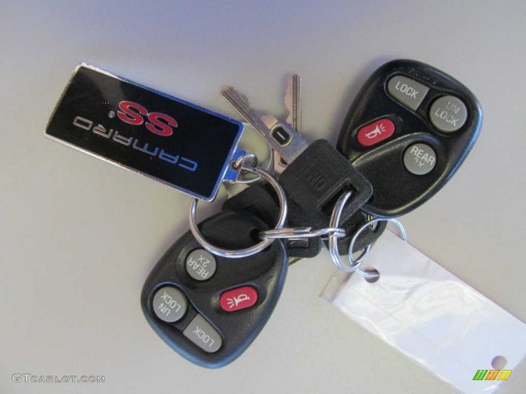 2002 Chevrolet Camaro Z28 SS 35th Anniversary Edition Convertible Keys Photos