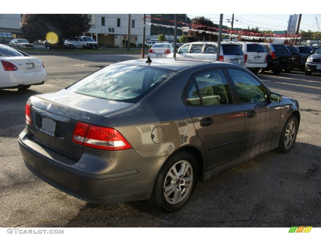 2005 9-3 Linear Sport Sedan - Smoke Beige Metallic / Parchment photo #4