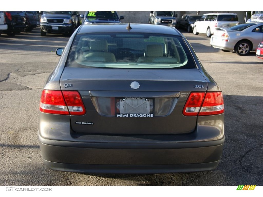 2005 9-3 Linear Sport Sedan - Smoke Beige Metallic / Parchment photo #5